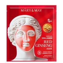 MARY & MAY Vegan Collagen Red Ginseng Sheet Mask 30g