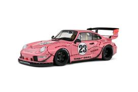 Diecast Modelis Solido S1808503 Porsche 911 Rwb Bodykit Pink Pig 2020 1/18