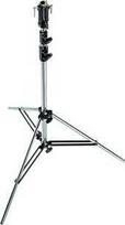 Tripod - Manfrotto Statyvas 007 Plieninis Chromuotas Reguliuojamo Aukščio
