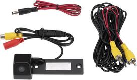 EMSea 1 komplektas 170° pločio vandeniui atspari atbulinės eigos kamera 73 x 23 mm atsarginė dalis 3B5943021 Suderinama su VW Transporter T5 2003-2009 Suderinama su Caddy Mk3 2003-2015 numerio ženklo žibintu