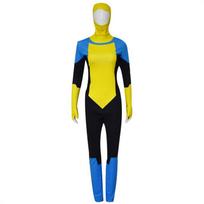 Anime Invincible Cosplay Omni Man Cosplay Kostiumas Invincible Omni-man Bodisuit Spandex Jumpsuits Apsiaustas Helovino Kostiumų Rinkiniai S 40-45kg chaki