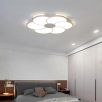 Itin plonas LED žiedlapių apvalus svetainės šviestuvas pagrindinis miegamasis valgomojo lubinis šviestuvas Diameter -40 cm