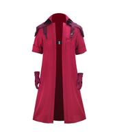 Dmc 5 Dante Cosplay Striukė Paltai Pirštinės Vyriškas Kostiumas Kaukė Suaugusiam Vyrui Paltai Fantazijos Vaidmenų Žaidimo Apranga Helovino Karnavalo Kostiumai S 40-45kg smėlis