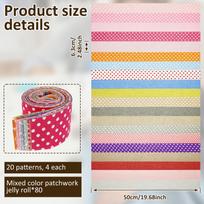 Medvilninis Jelly Roll Medvilninis Audinys Quiltavimo Juostelės Patchwork Amatas Medvilninis Quiltavimo Audinys Atchwork Siuvimui DIY Amatų Dekorači M gray