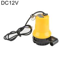 DC 12/24V mini panardinamas vandens siurblys, švarus baseinas sodo drėkinimo triumo įrankis 12V geltona