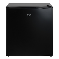 Adler Refrigerator | Model AD 8096 | Energy Efficiency Class E | Freestanding | Larder | Height 49.5 cm | Net Fridge Capacity 45 L | 39 dB | Black