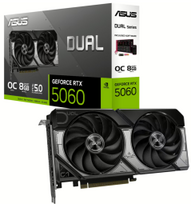 ASUS GeForce RTX 5060 8GB GDDR7 Dual OC (DLSS 4) graphics card