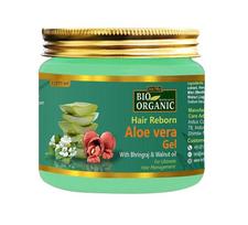 Aloe Vera gelis: plaukų atstatymui (175 ml), Plaukų atgaivinimo alavijo gelis, Indus Valley 18.625