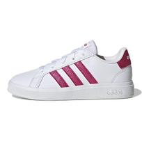 Adidas Grand Court 2.0 Dideliems Vaikams Balti Realiai Magentos Spalvos Vaikų Sportbačiai Debesėlio Baltumo Komandiniai Realiai Magentos Spalvos GY4764 39⅓ white