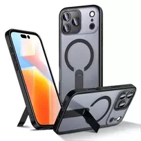 Hybrid Armor X dėklas skirtas Samsung Galaxy S26 Ultra with Stand, Compatible with MagSafe – juodos spalvos