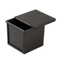 Kvadratinė 10CM skrudintos duonos forma kepimo entuziastams Atspari aukštai temperatūrai aliuminio lydinio torto forma duonos kepimo indas 1