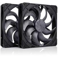 Noctua NF-A14x25 G2 PWM Sx2-PP chromax.black, 2 Pack NF-A14X25 G2 PWM SX2-PP CH.BK