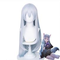 Project Sekai Asahina Mafuyu Yoisaki Kanade Cosplay Costume Wig Game Anime Cosplay Halloween Party Girls Lolita Dress Black Set One Size mėlyna