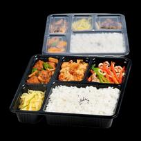 Zhenyu Disposable 5-Compartment Microwavable Meal Prep Containers with Lids