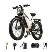 OTIDA Naujas RX50 1000W 50 KM/H Elektrinis Kalnų Dviratis, 48V20AH Ličio Baterija 26 colių Platus Padangas E-Dviratis Suaugusiems, Elektrinis Motociklas