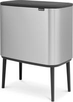 Brabantia Šiukšliadėžė Bo Touch Bin FPP matinis plienas 3 x 11 l