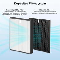 HEPA filtras Tinka ( Philips AC2882, AC2887, AC2889, AC3829, Oro valytuvas 2000 2000I serija, Pakeičia FY2422 ir FY2420 ) Dalys white