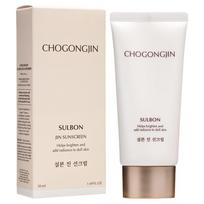 MISSHA Chogongjin Sulbon Jin (Essence 50 ml / tamsias dėmes koreguojantis kremas 60 ml / kremas nuo saulės 50 ml / tonizuojantis kremas nuo saulės 50 ml) 3. Sun Cream 50ml