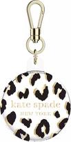 "Kate Spade New York AirTag" laikiklis su auksiniu žiedo spaustuku - apsauginis "Apple AirTag" dėklas - "City Leopard