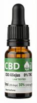 Grynas 30% CBD Aliejus (Be THC) 3000mg – Cannamama Izoliatas