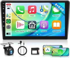4G 64G Android automobilinis radijas Peugeot 407 2004-2011 9 colių HD belaidis Carplay automobilinis radijas su Android automobiline navigacija GPS Mirror Link Bluetooth FM/RDS/DAB/DVR/EQ/USB/WiFi vairo valdymas