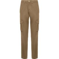 Ilgos kelnes moterims DAILY WOMAN STRETCH, kamelinis
