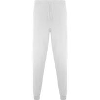 Tiesios kelnės unisex FIBER, balta