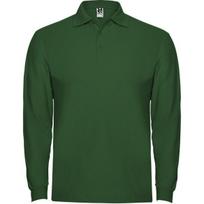Ilgai piedurknei polo marškiniai vyrams ESTRELLA L/S, butelių žalia