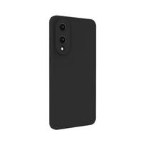 „Evelatus“ „Samsung Galaxy S25 Edge“ aukščiausios kokybės magnetinis, minkštas silikoninis dėklas, juodas