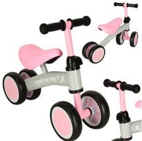 Keturratis balansinis dviratukas Trike Fix, rožinis