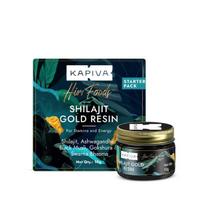 Kapiva Shilajit Gold Derva 10 g Super taupantis pakuotė Kasdieniam našumui palaikyti Jėgai, ištvermei ir treniruočių atsigavimui