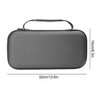 Kietas dėklas Apple Mac Mini M4/M4 Pro, dėklas, pagrindinio įrenginio, klaviatūros organizatorius, nešiojamas apsauginis dėklas, smūgiams atsparus laikymo krepšys pilka
