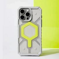 Urban Armorg Pathfinder MagSafe dėklas Apple IPhone16 Pro Max Plus15 14 13 12 Originalus Atsparus smūgiams Belaidžio įkrovimo Tvirtas dangtelis For iPhone 16 Pro Max pilka