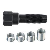 Uždegimo žvakės sriegio taisymo įrankis 14mm M14 x 1.25 Automobilio įrankiai Uždegimo žvakės sriegio atnaujinimo rinkinys Sriegio taisymo rinkinys 1 rinkinys Automobilio cilindras juoda