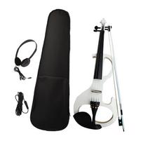 Elektrinis smuikas, medžio masyvo smuikas, tylus, elektrinis smuikas skirtas balta