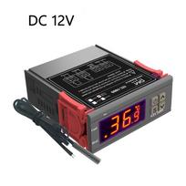 DC 12V LED skaitmeninis temperatūros reguliatorius STC-1000 termostatas termoreguliatorius inkubatorius DC24V AC110V 220V šildymas ir aušinimas