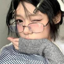 Y2K Harajuku mažo kvadratinio rėmelio akiniai moteriški retro metaliniai akiniai Skaidrūs skaitymo akiniai mėlyni šviesą blokuojantys akiniai