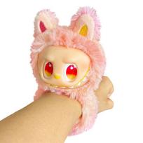 Cute popping circle plush bracelet doll toy doll creative wrist decoration children's gift 22cm0.1kg