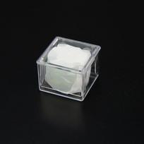 100 vnt. 8 mm apvalūs mikroskopo dangtelio stikleliai