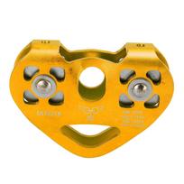 Double Climbing Zipline Pulley Heart Shaped Aerial Transport Ropeway Pulley for Scenic Cableway Double Climbing Pulley