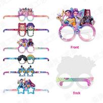 Demonų Medžiotojų vakarėlio stalo įrankių rinkinys Kūdikio krikštynų reklaminis fonas Balionai Torto viršus K-pop Anime vakarėlio rinkinys 0-9 m. Gimtadienio dekoracijos as picture
