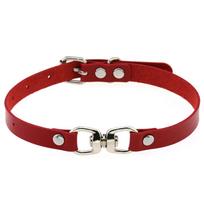 Novelty Cosplay Unique Choker Collar For Women Girls Necklace Metal Leather Chocker Goth Anime Role play Gift Jewelry Accessorie