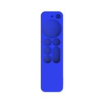 Silicone Protective Remote Control Case for Apple TV 4K Anti Slip Lightweight Remote Controller Cover Sleeve Skin for APPLE TV mėlyna