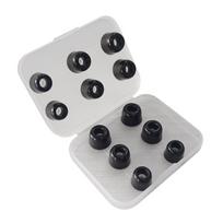 12Pcs Silicone Ear Tips For KZ Noise Isolating Comfortable Memory Foam Earplugs Silicone Earmuffs For In Earphone Accessories juoda