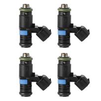 4 vnt. kuro purkštukai 04E906031F skirti Seat Ibiza Mii Skoda CITIGO FABIA III YETI CADDY VW Polo juoda