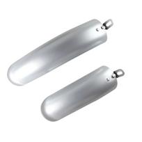 Universal Bike Mud Guard Set Front and Rear Durable Plastic Fenders Mud Flaps for Gravel Mountain Road Cycling