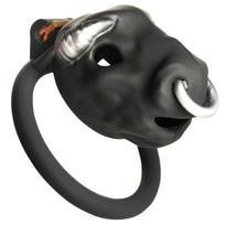 Master Series Bull Chastity Cage Black