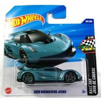 Hot Wheels Mainline Modeliukas 2020 Koenigsegg Jesko Grey Blue (yra Sandėlyje)