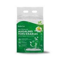 Kraikas katėms TOFU BeloCat, obuolių su cinamonu kvapo, 6 l (2,5 kg), 2 mm granulės