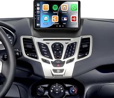 [2+64G] SIXWIN Android 13 automobilinis radijas "Ford Fiesta 2009-2017" su "Carplay"/"Android Car"/"Mirrorlink", 9 colių talpus jutiklinis ekranas palaiko WiFi/GPS/FM/Bluetooth + AHD kamera